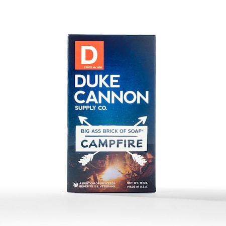Duke Cannon Duke Cannon Big Ass Brick of Soap Campfire Scent Bar Soap 10 oz 1 pk 03CAMPFIRE1